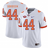 Clemson Tigers 44 B.J. Goodson White Nike College Football Jersey Dzhi,baseball caps,new era cap wholesale,wholesale hats